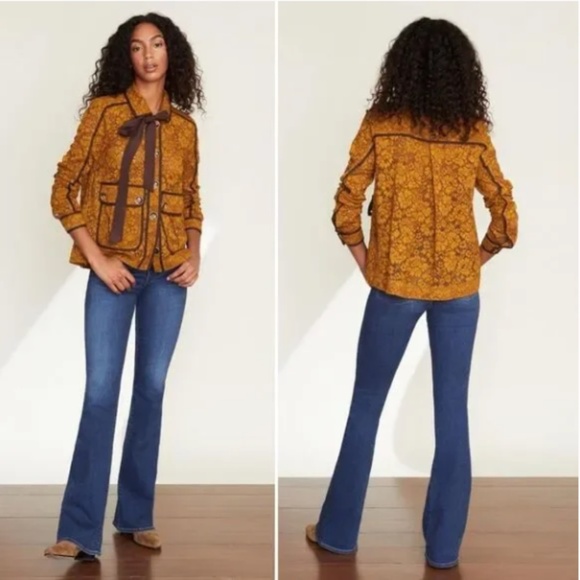 Veronica Beard Coppola Floral Lace Jacket 4 NWT - Picture 2 of 14